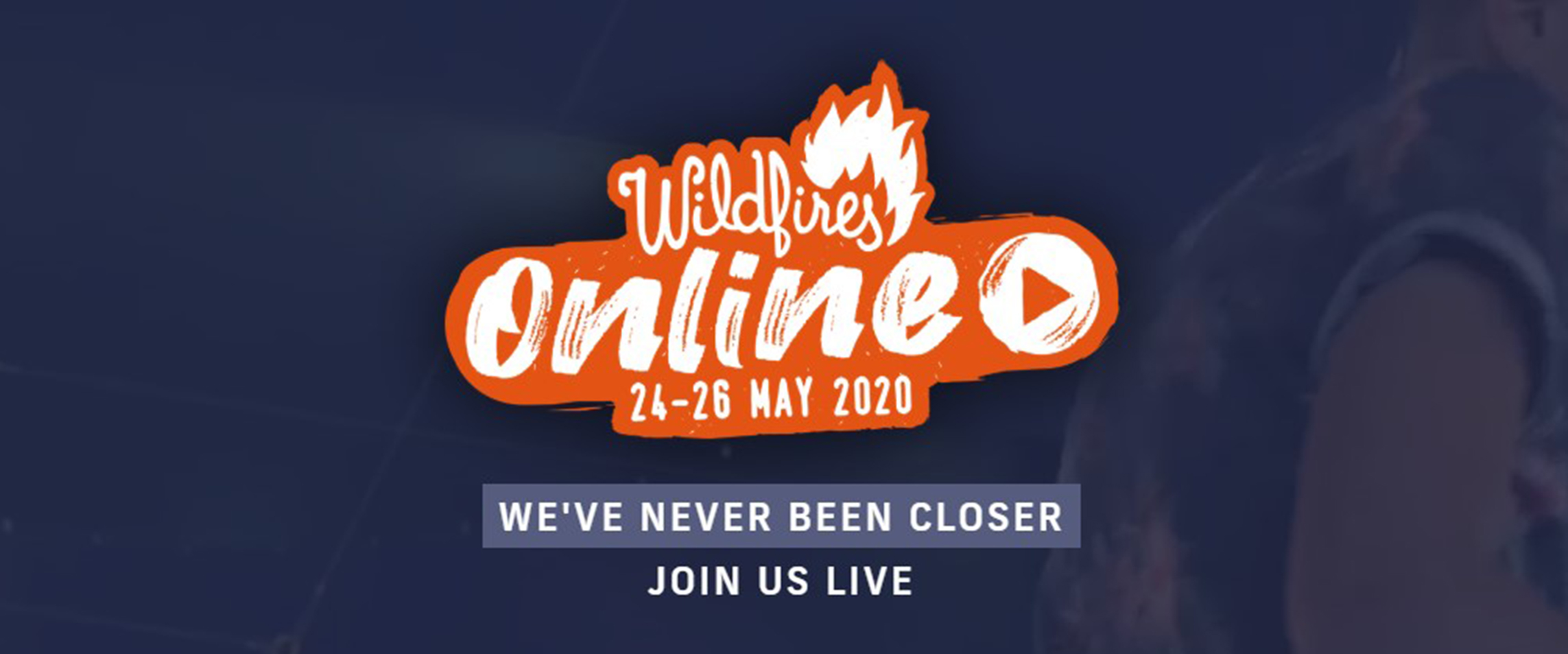 Wildfires Festival Online Sunday 24th Tuesday 26th May St Paul with